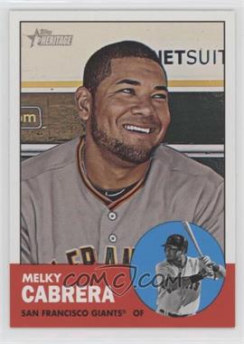 2012 Topps Heritage - [Base] #157 - Melky Cabrera