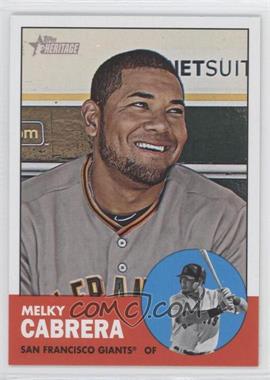 2012 Topps Heritage - [Base] #157 - Melky Cabrera