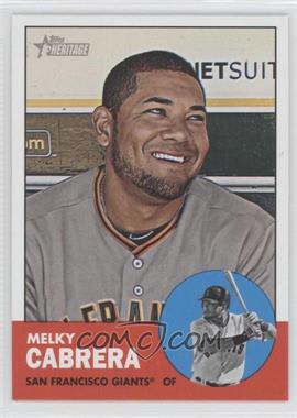 2012 Topps Heritage - [Base] #157 - Melky Cabrera