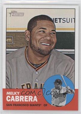 2012 Topps Heritage - [Base] #157 - Melky Cabrera