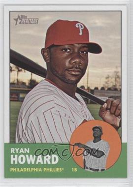 2012 Topps Heritage - [Base] #161 - Ryan Howard