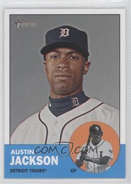 2012 Topps Heritage - [Base] #164.1 - Austin Jackson (Base)