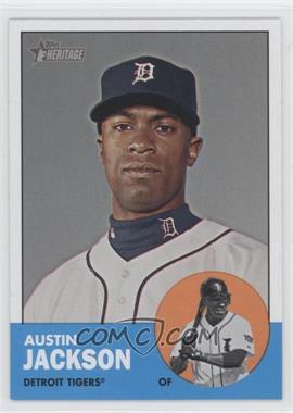 2012 Topps Heritage - [Base] #164.1 - Austin Jackson (Base)