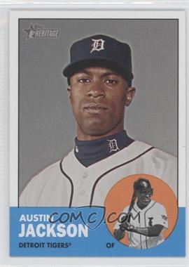 2012 Topps Heritage - [Base] #164.1 - Austin Jackson (Base)