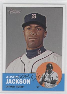 2012 Topps Heritage - [Base] #164.1 - Austin Jackson (Base)