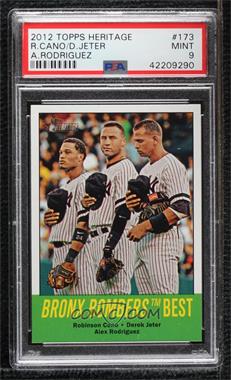 2012 Topps Heritage - [Base] #173 - Bronx Bombers Best [PSA 9 MINT]