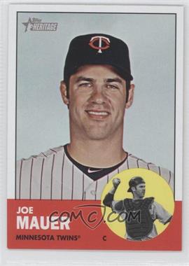 2012 Topps Heritage - [Base] #186.1 - Joe Mauer (Base)