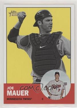 2012 Topps Heritage - [Base] #186.2 - Joe Mauer (Image Swap)