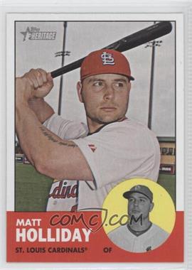 2012 Topps Heritage - [Base] #190.1 - Matt Holliday (Base)