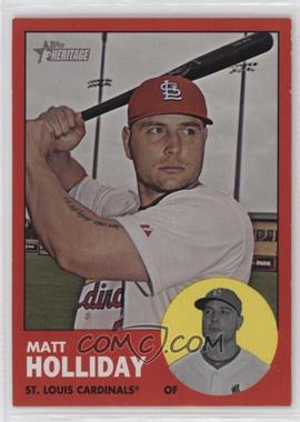 2012 Topps Heritage - [Base] #190.2 - Matt Holliday (Target Red)