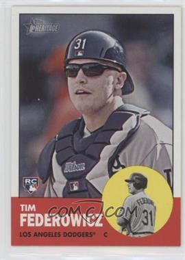 2012 Topps Heritage - [Base] #196 - Tim Federowicz