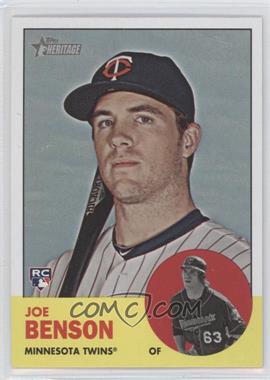 2012 Topps Heritage - [Base] #198 - Joe Benson