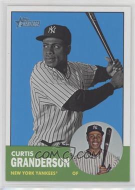 2012 Topps Heritage - [Base] #200.2 - Curtis Granderson (Image Swap Variation)