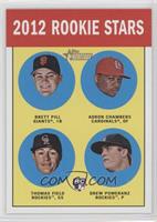 Rookie Stars - Brett Pill, Adron Chambers, Drew Pomeranz, Thomas Field