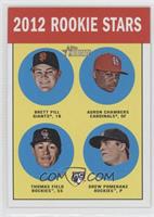 Rookie Stars - Brett Pill, Adron Chambers, Drew Pomeranz, Thomas Field