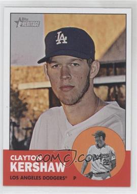 2012 Topps Heritage - [Base] #210.1 - Clayton Kershaw (Base)