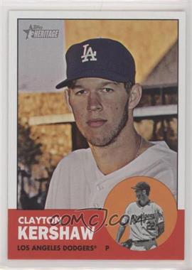 2012 Topps Heritage - [Base] #210.1 - Clayton Kershaw (Base)