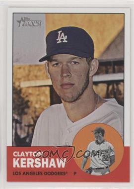 2012 Topps Heritage - [Base] #210.1 - Clayton Kershaw (Base)