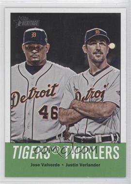 2012 Topps Heritage - [Base] #218 - Tigers Twirlers