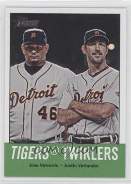 2012 Topps Heritage - [Base] #218 - Tigers Twirlers