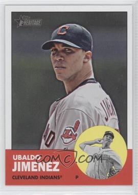 2012 Topps Heritage - [Base] #227.1 - Ubaldo Jimenez (Base)