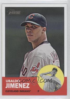 2012 Topps Heritage - [Base] #227.1 - Ubaldo Jimenez (Base)