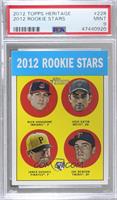 Rookie Stars - Nick Hagadone, Jared Hughes, Josh Satin, Joe Benson [PSA 9&…