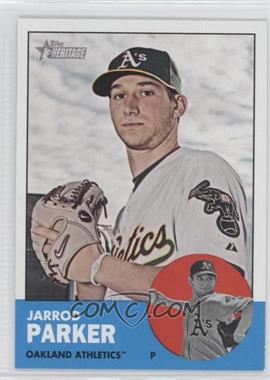 2012 Topps Heritage - [Base] #247 - Jarrod Parker