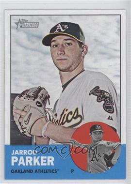 2012 Topps Heritage - [Base] #247 - Jarrod Parker