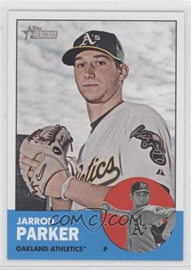 2012 Topps Heritage - [Base] #247 - Jarrod Parker