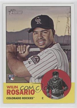 2012 Topps Heritage - [Base] #273 - Wilin Rosario