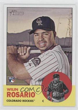 2012 Topps Heritage - [Base] #273 - Wilin Rosario