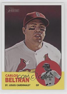 2012 Topps Heritage - [Base] #300 - Carlos Beltran (San Francisco Giants on Back)