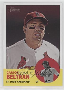 2012 Topps Heritage - [Base] #300 - Carlos Beltran (San Francisco Giants on Back)