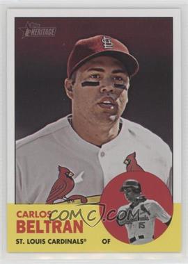 2012 Topps Heritage - [Base] #300 - Carlos Beltran (San Francisco Giants on Back)