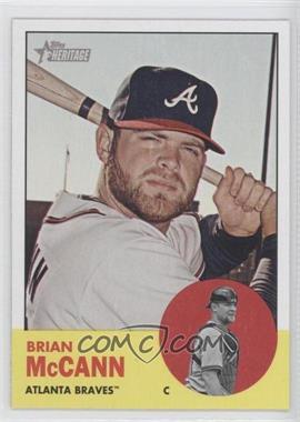 2012 Topps Heritage - [Base] #308 - Brian McCann