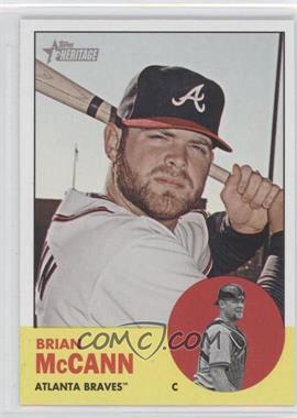 2012 Topps Heritage - [Base] #308 - Brian McCann