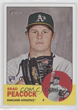 2012 Topps Heritage - [Base] #311 - Brad Peacock