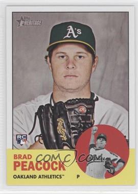 2012 Topps Heritage - [Base] #311 - Brad Peacock