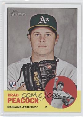 2012 Topps Heritage - [Base] #311 - Brad Peacock