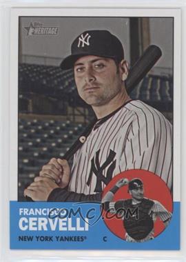 2012 Topps Heritage - [Base] #329 - Francisco Cervelli