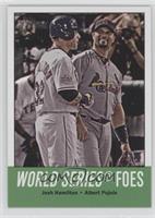 World Series Foes (Josh Hamilton, Albert Pujols)