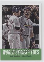 World Series Foes (Josh Hamilton, Albert Pujols)