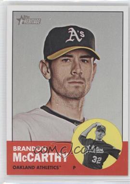 2012 Topps Heritage - [Base] #338 - Brandon McCarthy