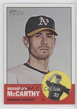 2012 Topps Heritage - [Base] #338 - Brandon McCarthy