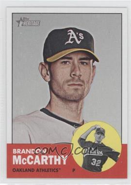 2012 Topps Heritage - [Base] #338 - Brandon McCarthy