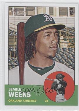 2012 Topps Heritage - [Base] #354 - Jemile Weeks