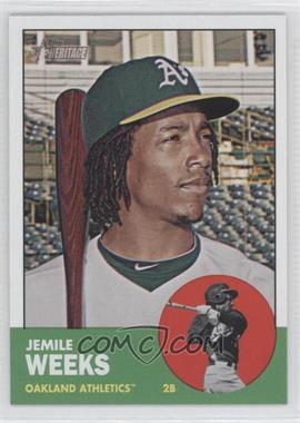 2012 Topps Heritage - [Base] #354 - Jemile Weeks