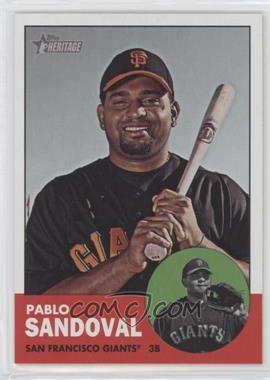 2012 Topps Heritage - [Base] #388 - Pablo Sandoval