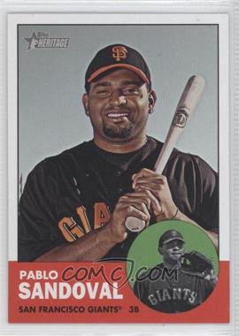 2012 Topps Heritage - [Base] #388 - Pablo Sandoval